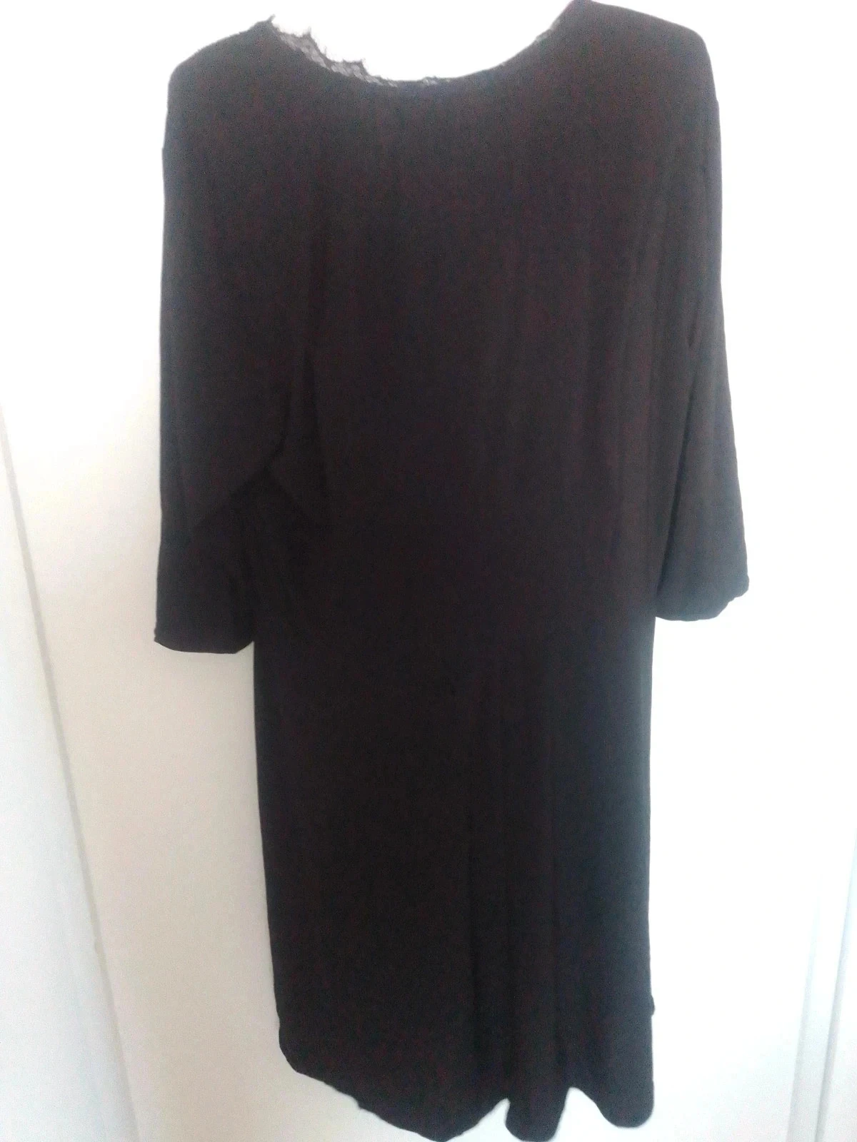 Robe noire 44/46 tunique grande taille – photo 4